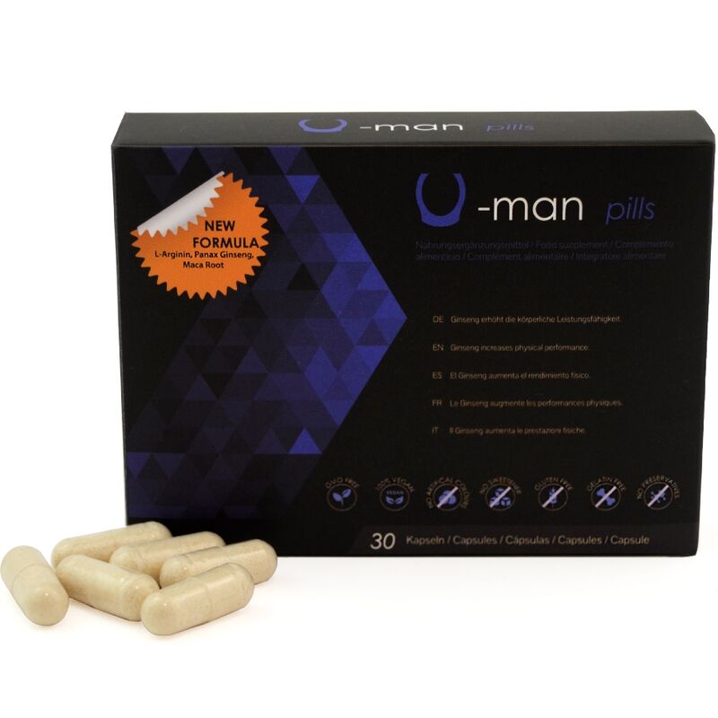 U-Man Pills – Complemento Alimenticio Para La Virilidad Masculina