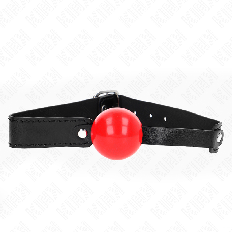 Mordaza De Bola 4 Cm Suave De Tpe Modelo 1 66 X 2.5 Cm Ajustable 41-61 Cm