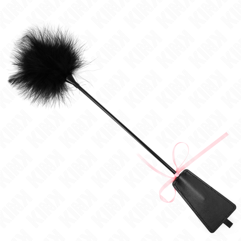 Plumas Para Cosquillas Con Lazo De Cinta Rosa 49 Cm