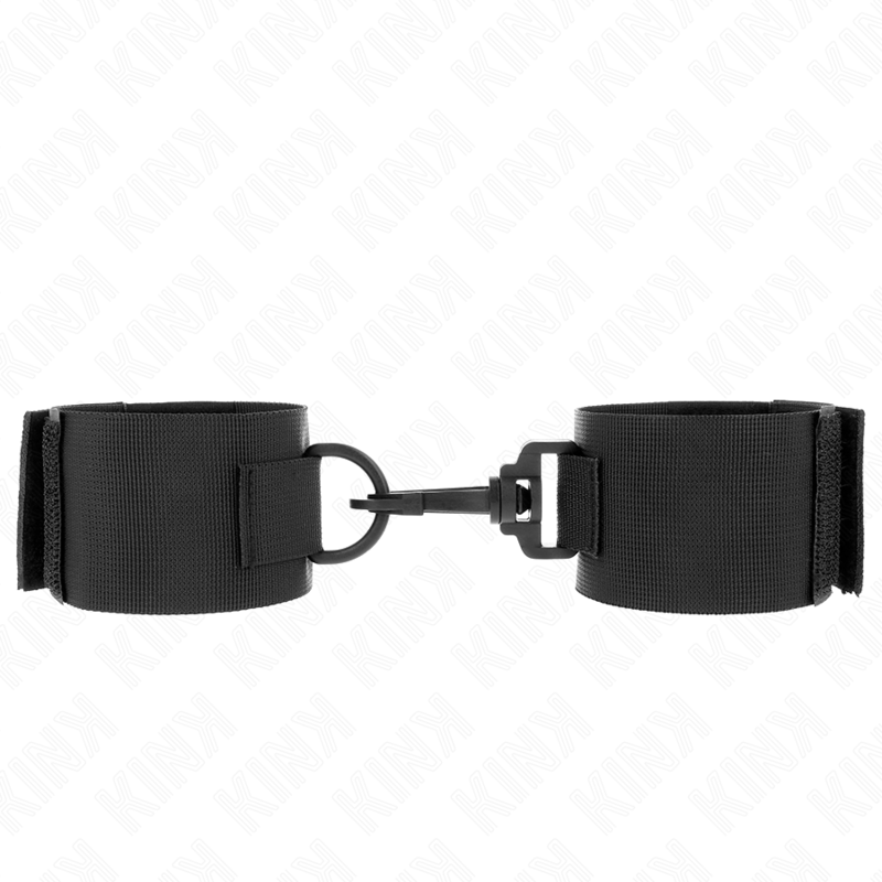 Muñequeras Nylon Negro