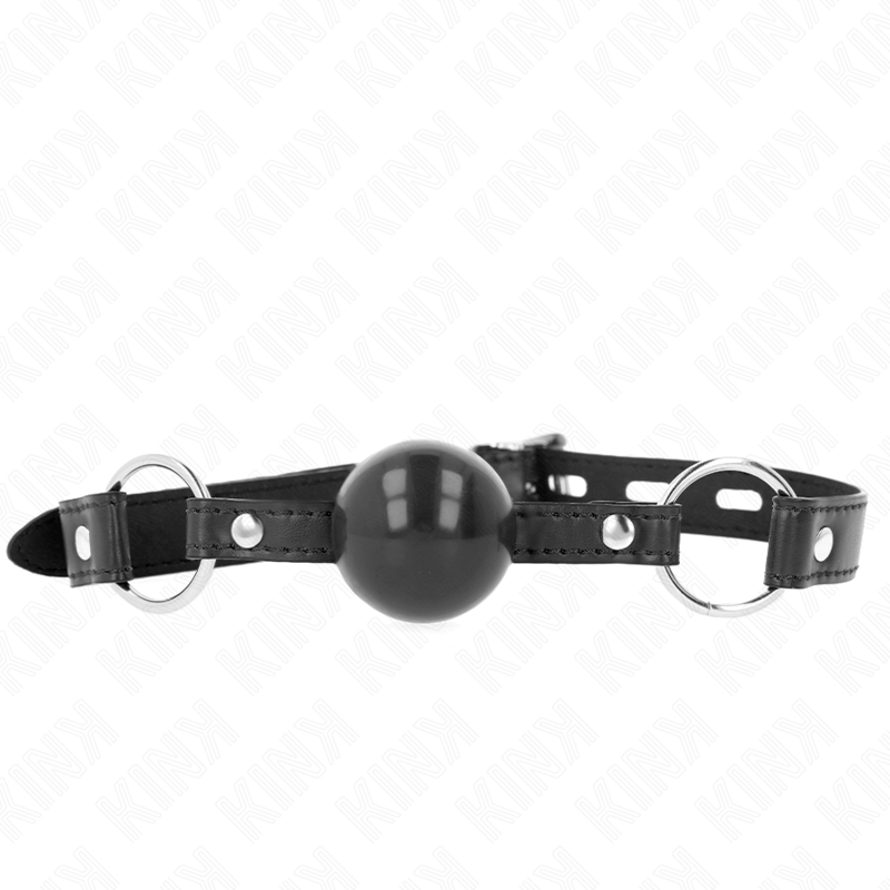 Mordaza De Bola 4 Cm Tpe Negro 60 X 2 Cm