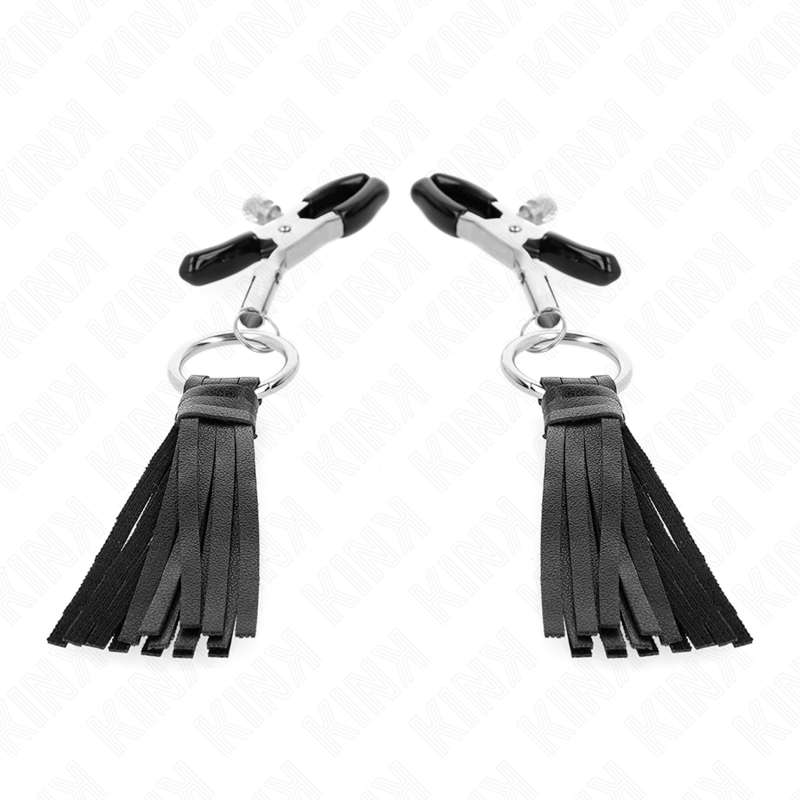 Pinzas Para Pezones Con Borlas De Polipiel 6 Cm