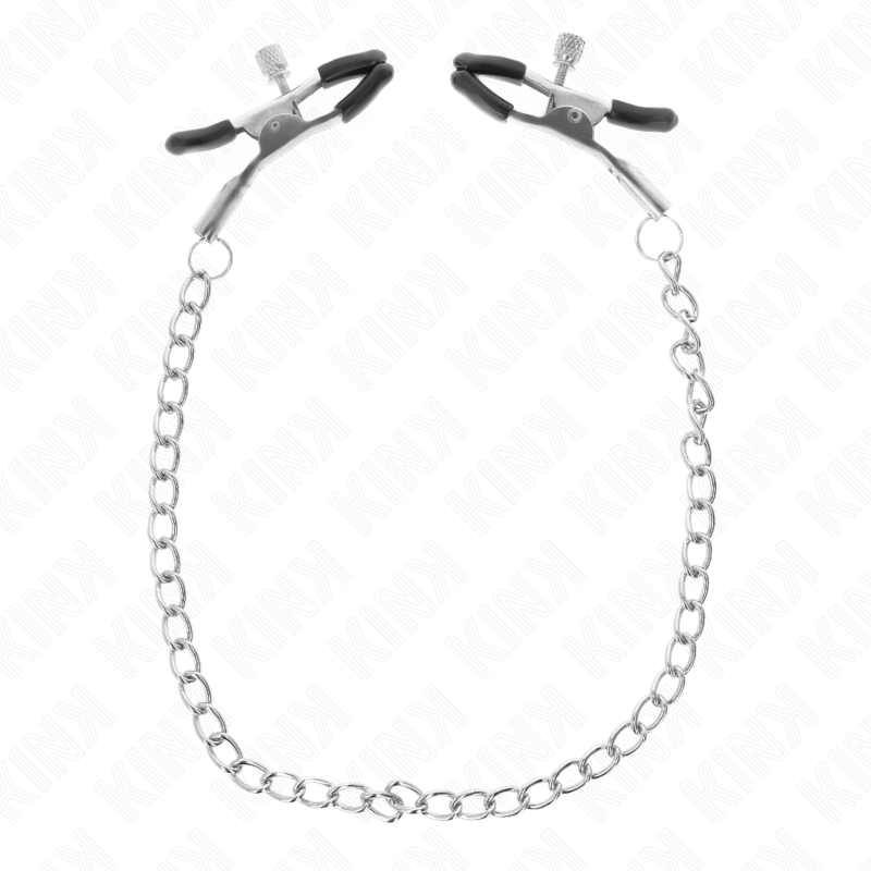 Pinzas Para Pezones Con Cadena Fina 30 Cm