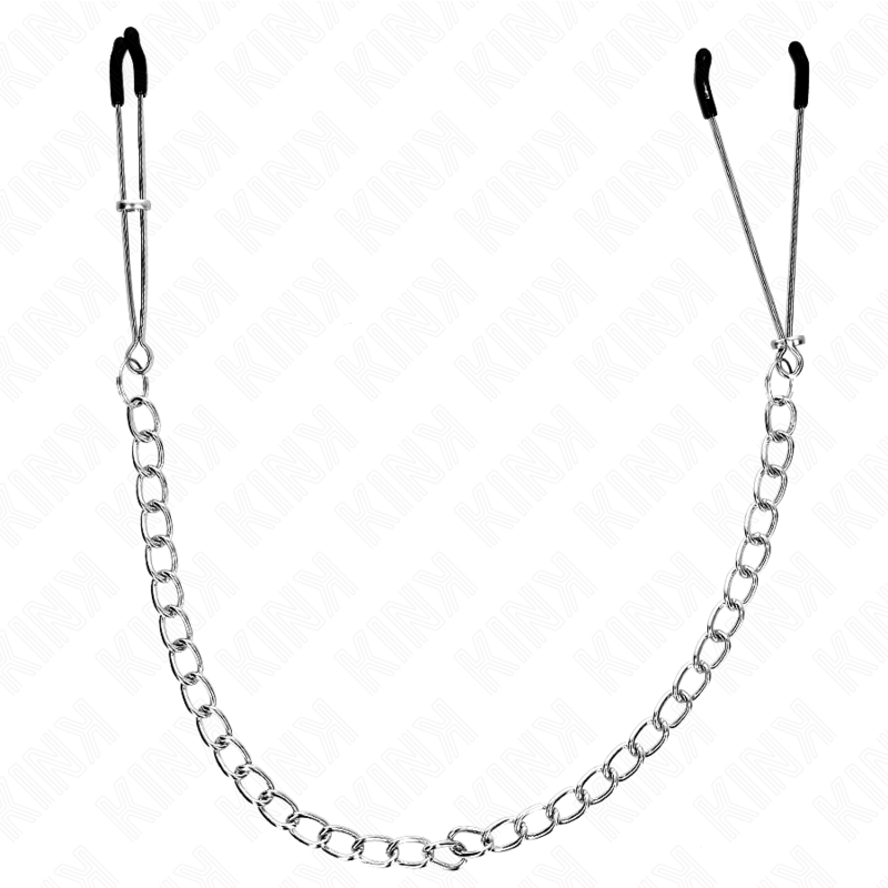 Pinzas Para Pezones Fina Con Cadena Gruesa 30 Cm