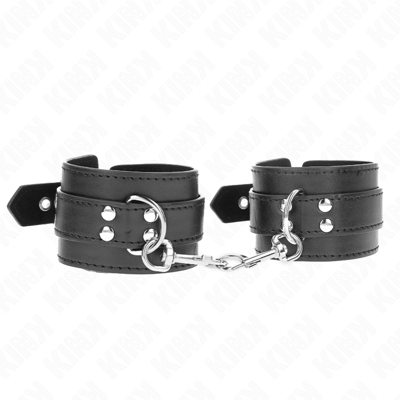 Muñequeras Con Tachuelas Negro 35 X 6 Cm