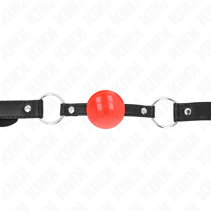 Mordaza De Bola 4 Cm Tpe Rojo 60 X 2 Cm