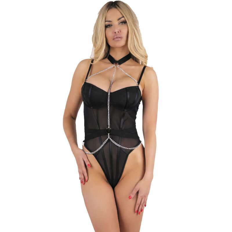 Rubika Lc Xg079 Body Con Gargantilla Negro L