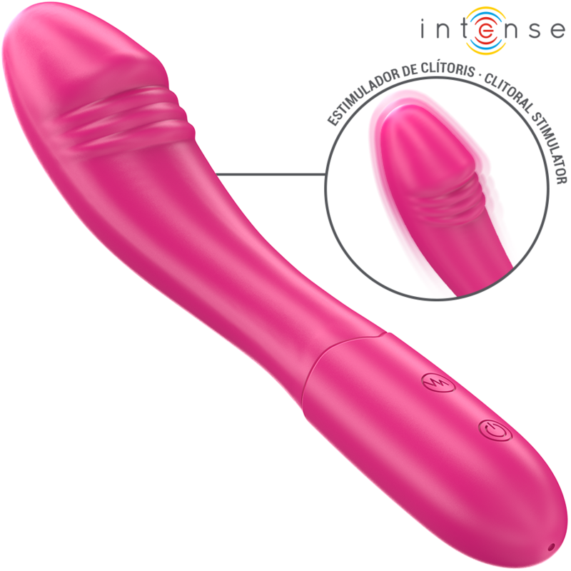 Belinda Vibrador 19 Cm Flexible 10 Vibraciones Rosa