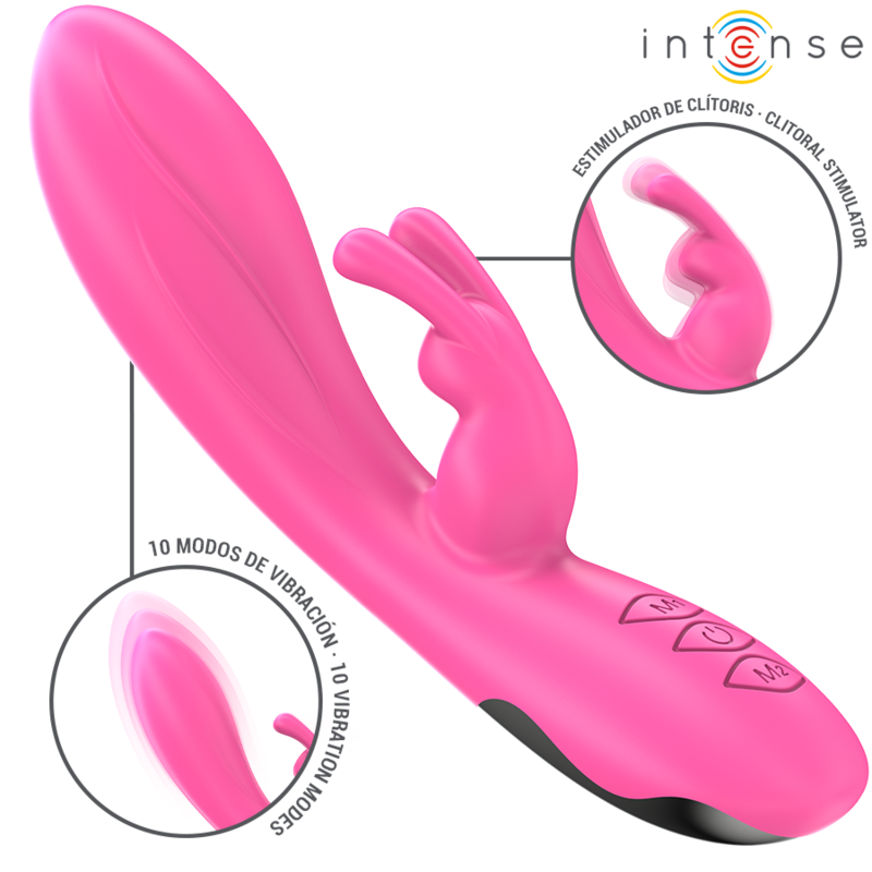 Randall Vibrador Rabbit 10 Vibraciones Rosa