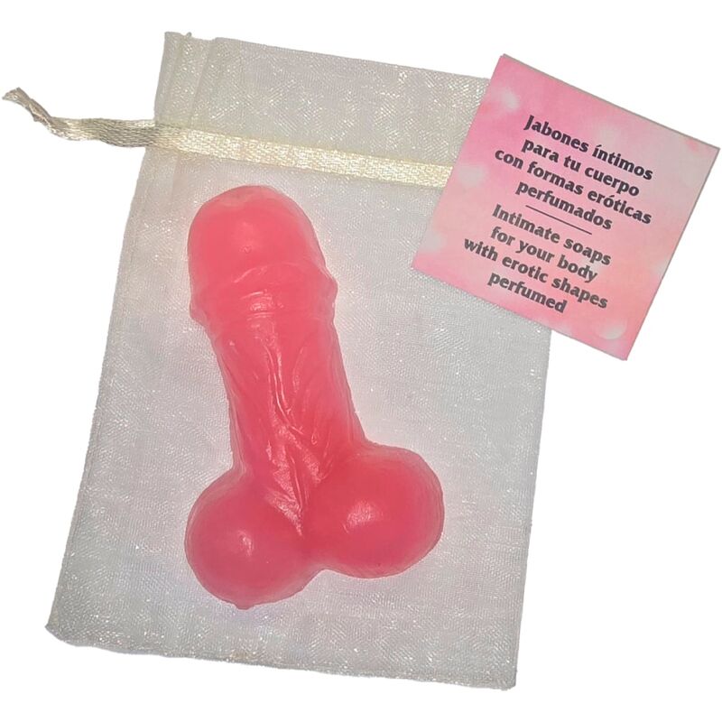Jabón Perfumado Forma Pene Rosa