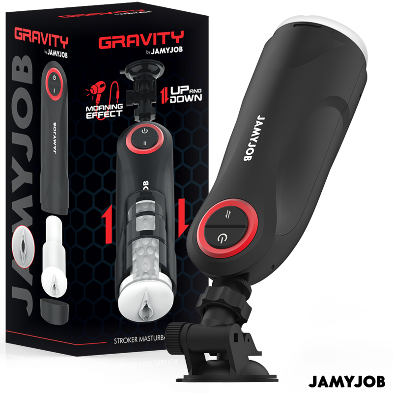 Gravity Masturbador Vagina Automático 5 Modos De Empuje Y Efecto Sonido