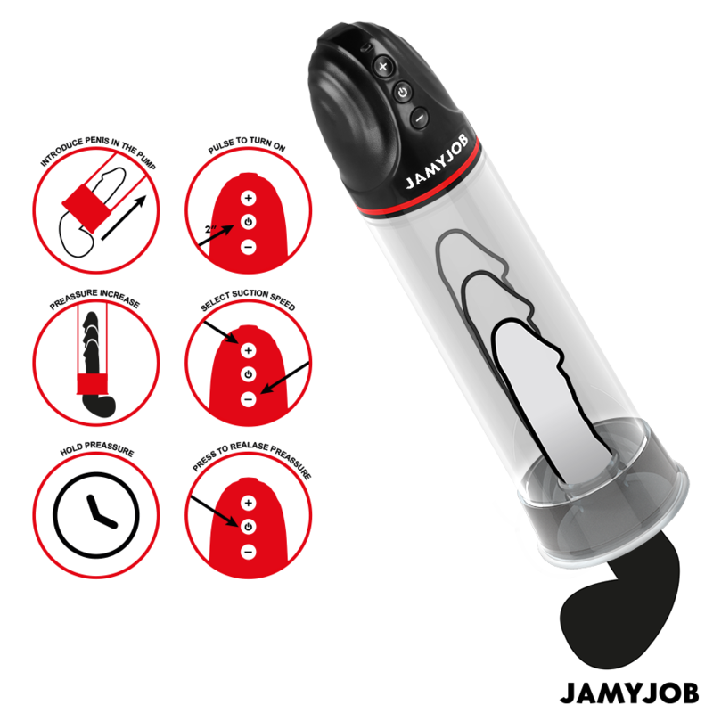 Xpand Bomba Automática 3 Niveles De Succionador Gris