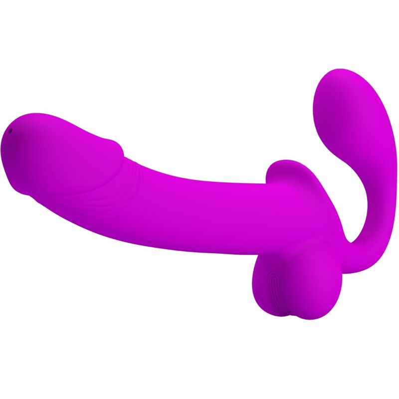 Kelpie Estimulador Strap-On Doble Morado