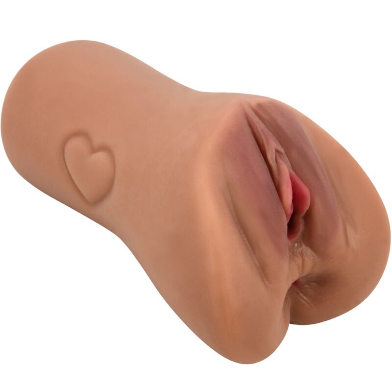 Scarlet Vagina Y Ano Diseño Con Un Corazón Natural