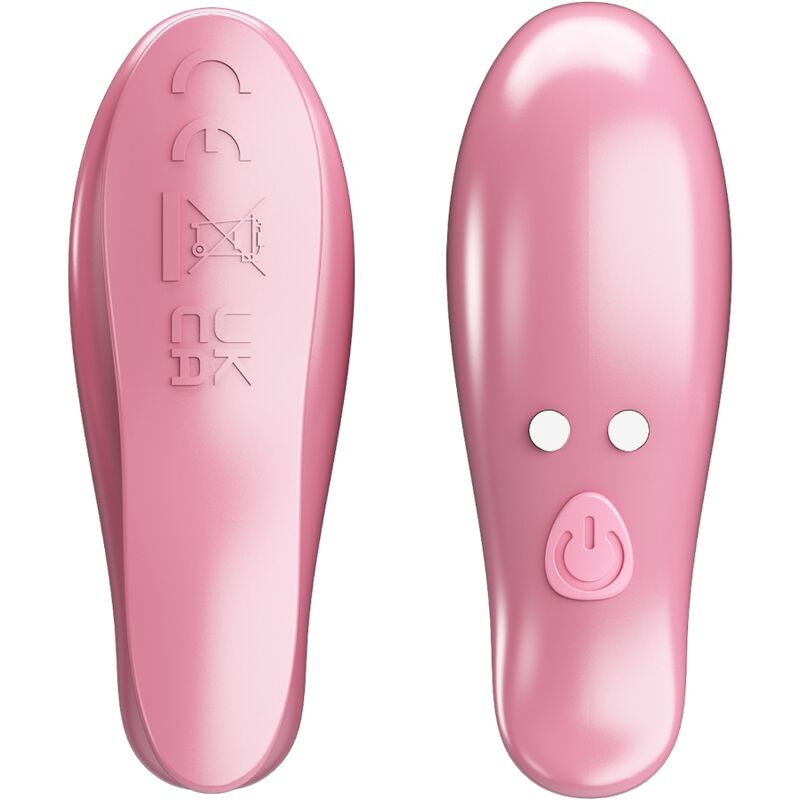 Cailey Pinzas Para Pezones 10 Vibraciones Control Remoto Rosa