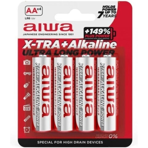 X-Tra Alkaline Pila Alcalina Aa Lr6 Blister*4
