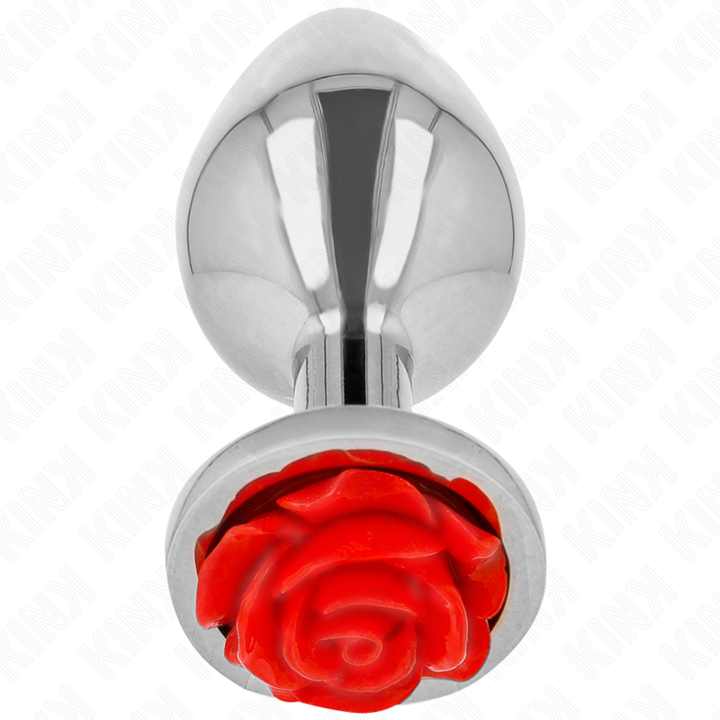 Plug Anal Rosa Roja Talla M