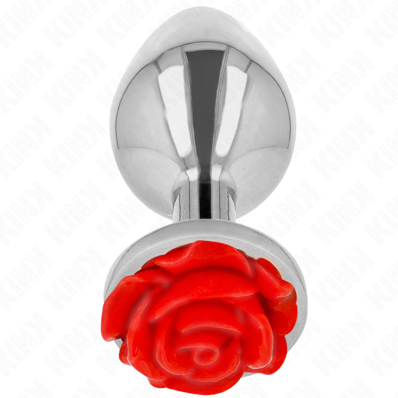 Plug Anal Rosa Roja Talla L