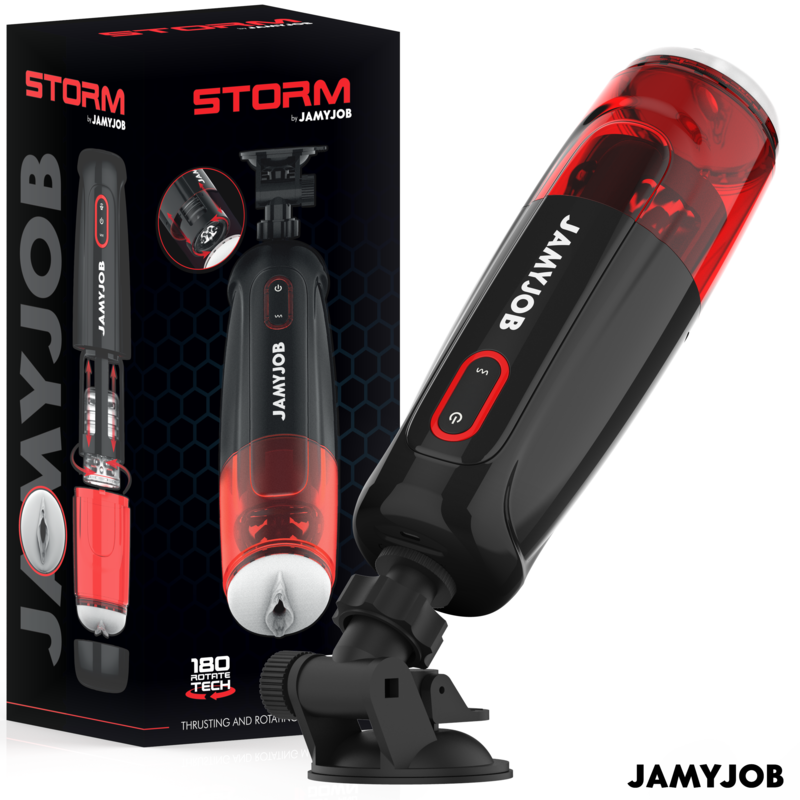 Storm Masturbador Vagina Automático 10 Modos Rotación Y Empuje