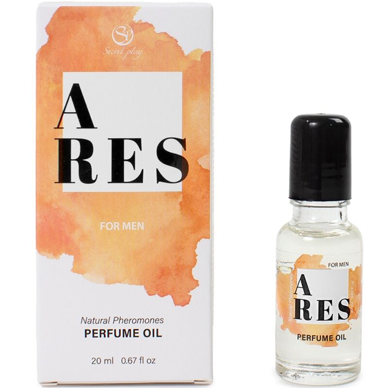 Ares Perfume Natural Feromonas En Aceite Para Hombre 20 Ml