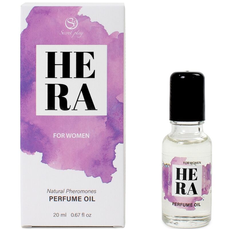 Hera Perfume Natural Feromonas En Aceite Para Mujer 20 Ml