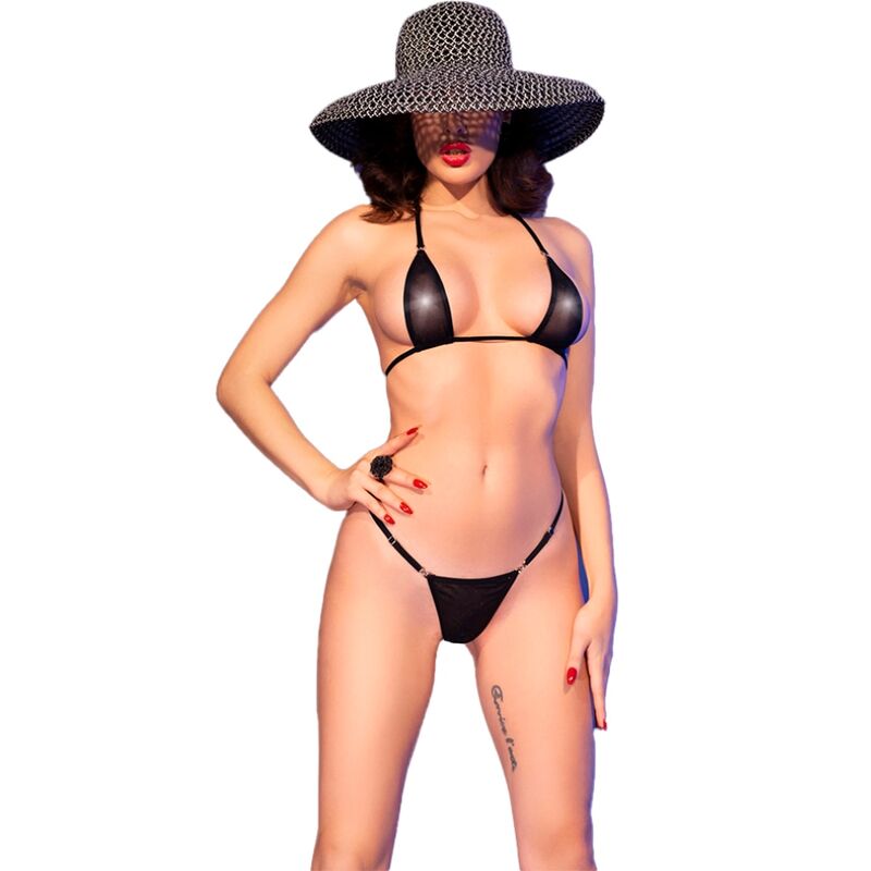 Cr 4840 Micro Bikini Negro S/M