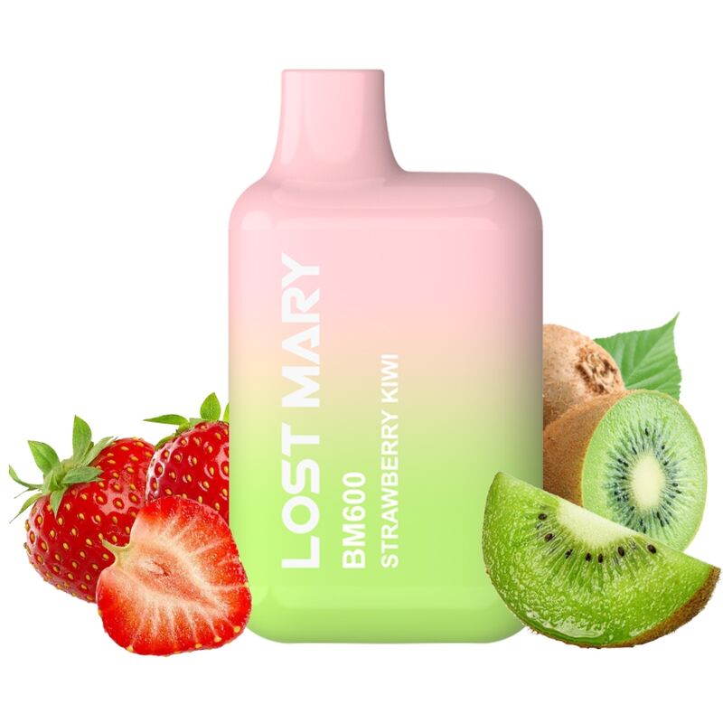 Bm600 Vaper Nicotina 2% Desechable Sabor Fresa Kiwi