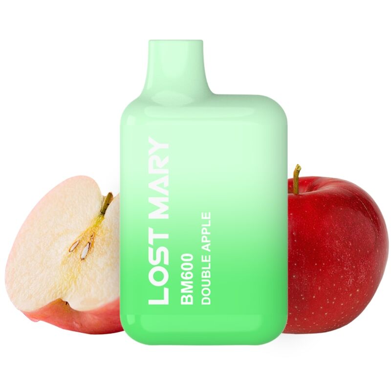 Bm600 Vaper Nicotina 2% Desechable Sabor Doble Manzana
