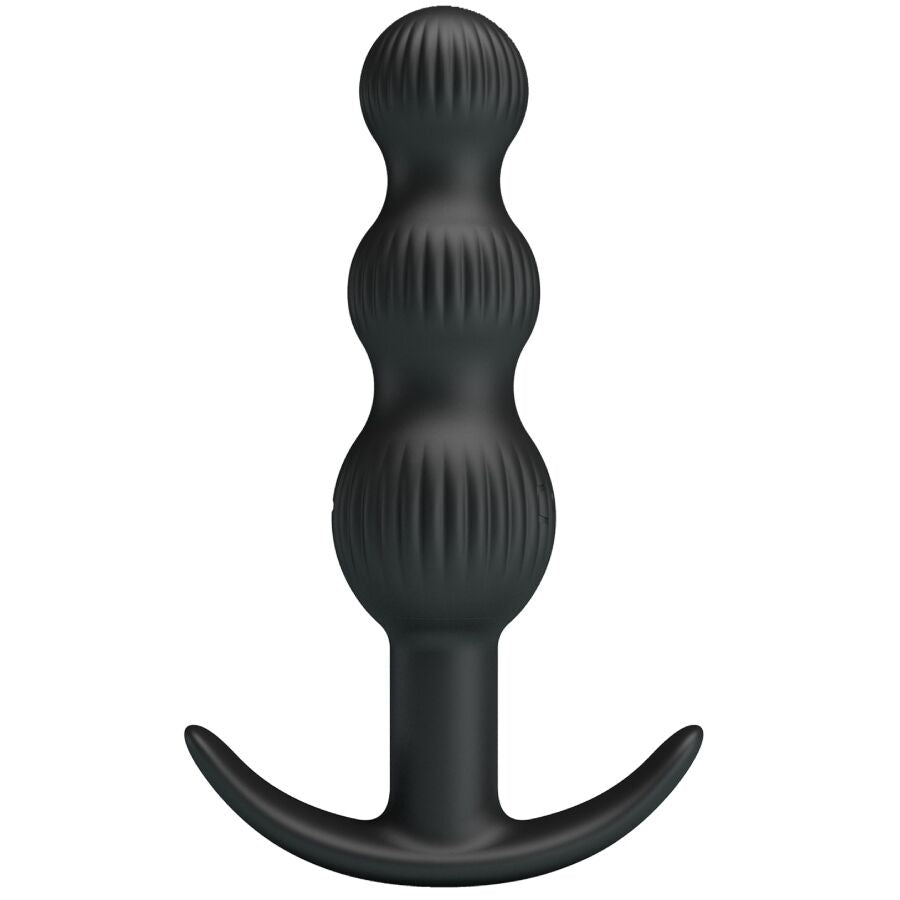 Sidney Vibrador Anal 10 Vibraciones Negro
