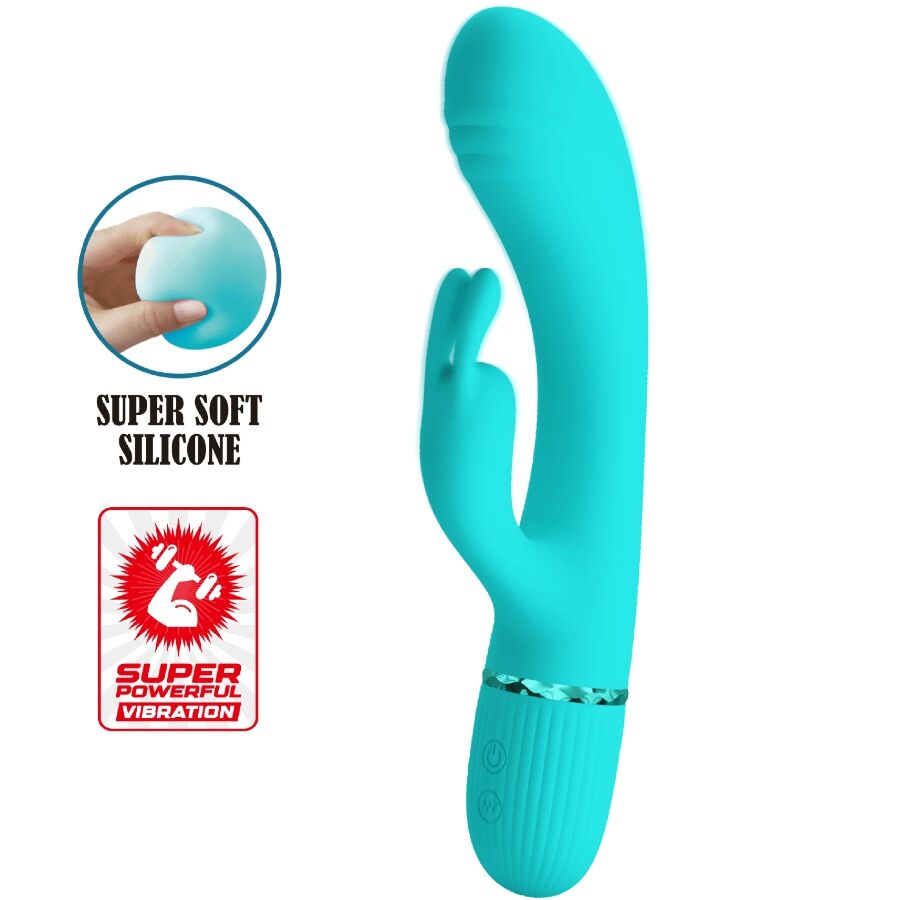 Scocco Vibrador Rabbit Turquesa