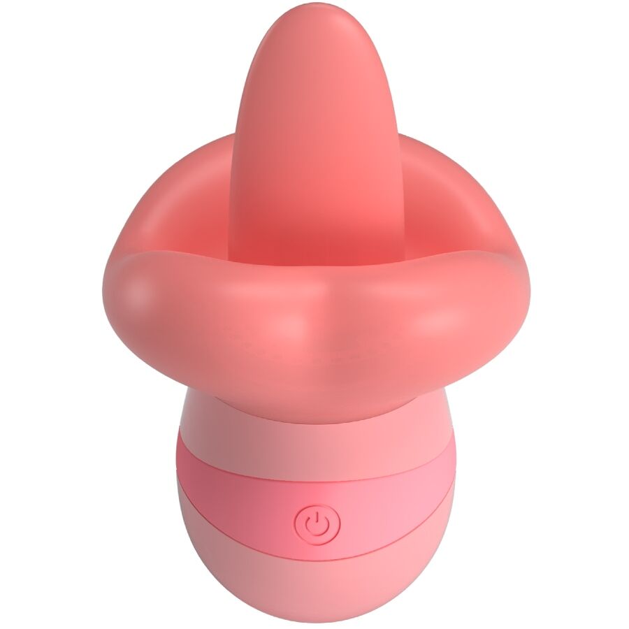 Kylee Lengua Estimuladora Clítoris 10 Vibraciones Rosa Nude