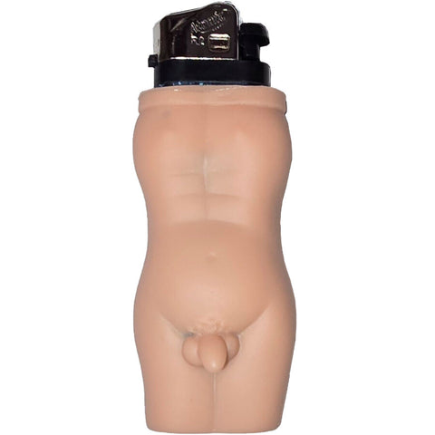 Mechero Cuerpo Hombre Natural