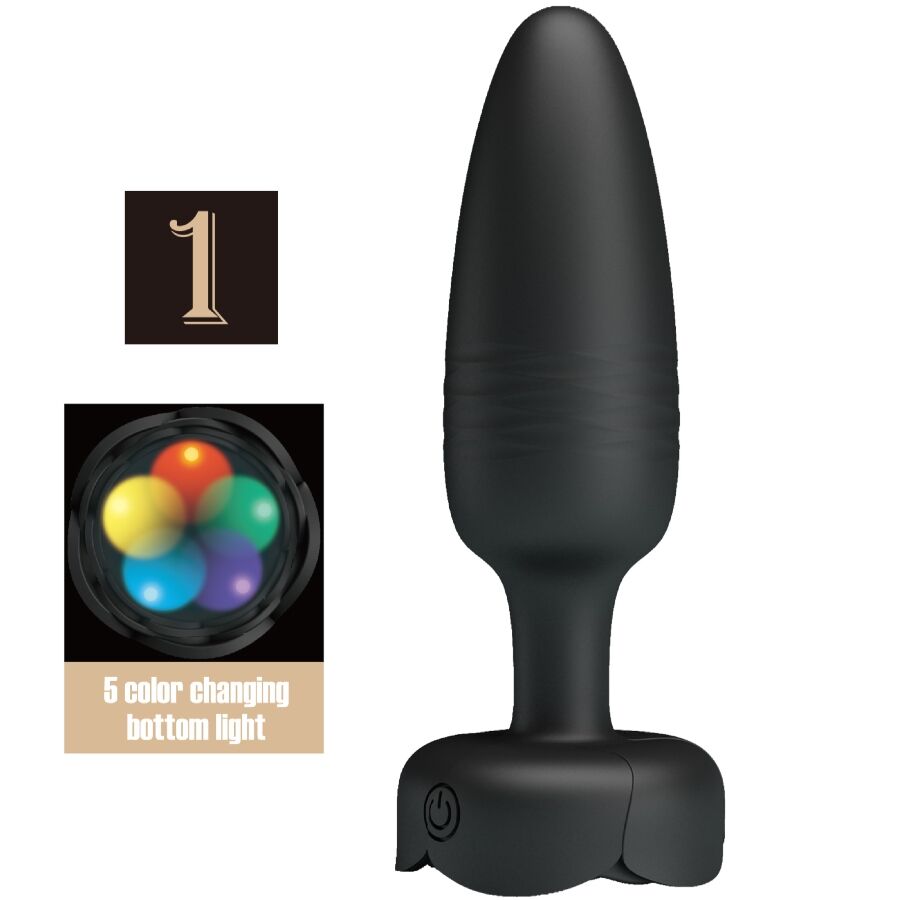 Tarion Plug Anal Con Luz Led 12.5 Cm