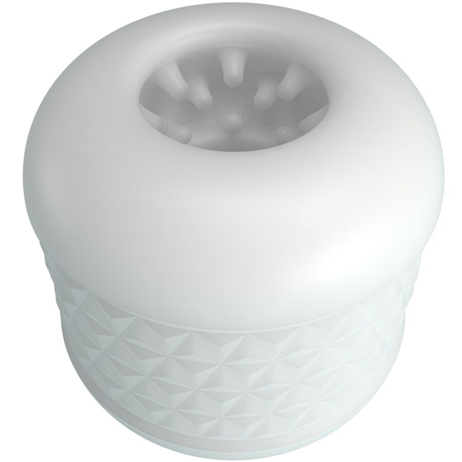 Crystle Masturbador Masculino Blanco