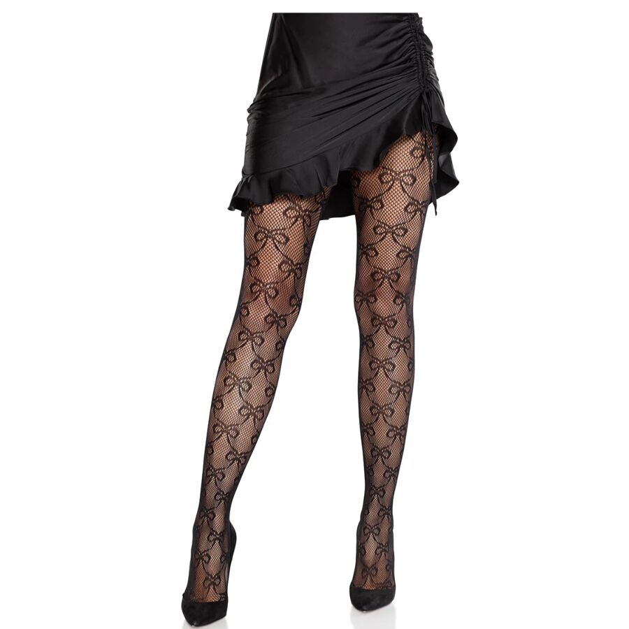 Mallas De Red Con Lazo Negro
