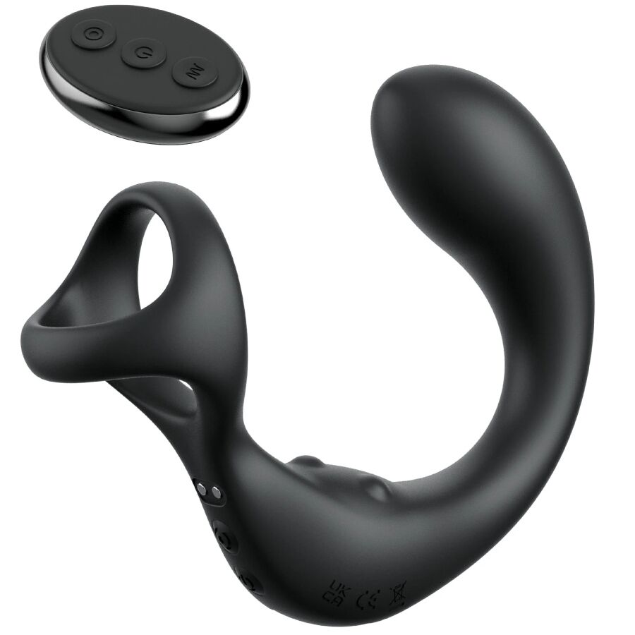 Masajeador Anal Vibrador Con Control Remoto