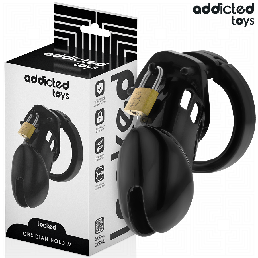 Obsidian Hold Jaula Para Pene Talla M