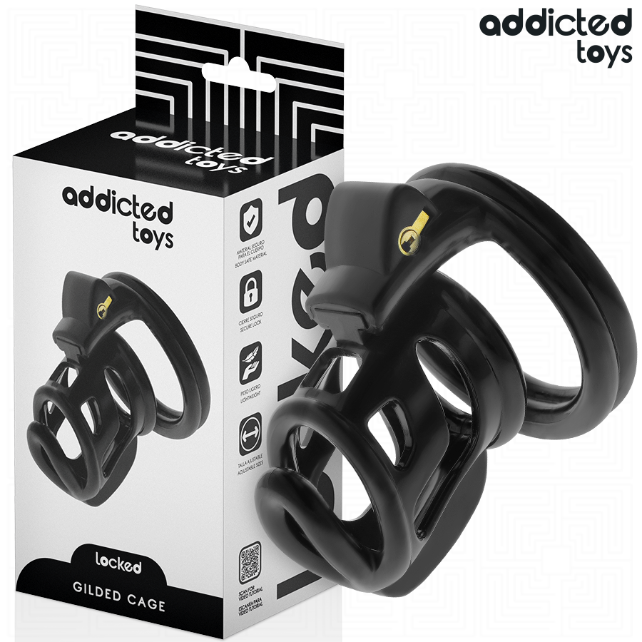 Gilden Cage Jaula Para Pene De Silicona 8,5 Cm