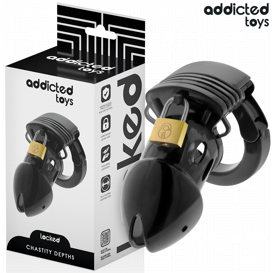 Chastity Depths Jaula Para Pene 7,5 Cm