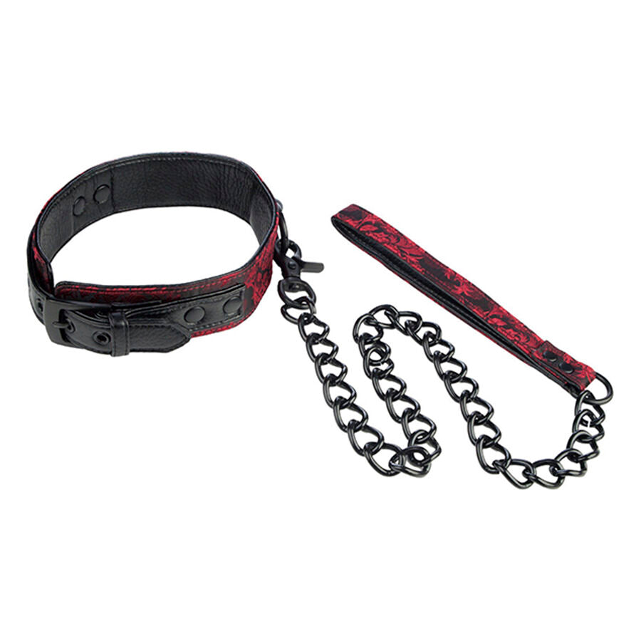 Scandal Collar Con Correa Negra
