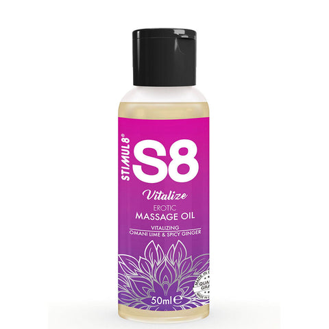 S8 Vitalize Aceite De Masaje Erótico Lima 50 Ml