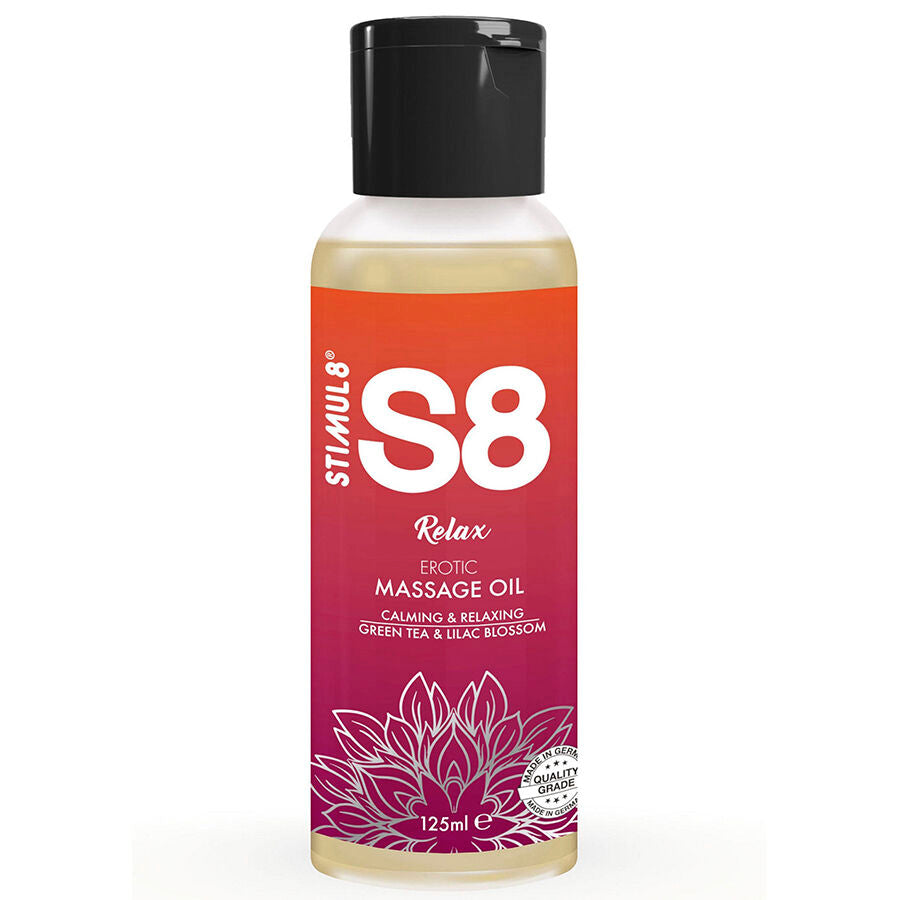 S8 Relax Aceite De Masaje Té Verde 125 Ml