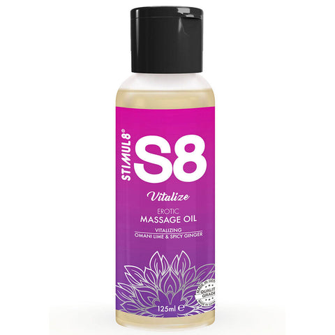 S8 Vitalize Aceite De Masaje Lima 125 Ml