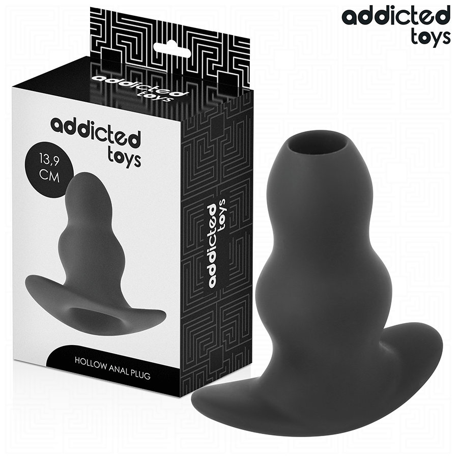 Plug Anal Hueco Silicona Talla Xl 13,9 Cm