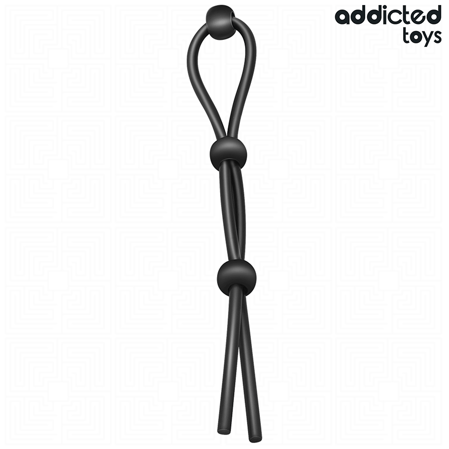 Cuerda Silicona Para El Pene De Lazo Triple