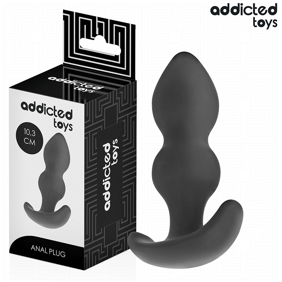 Plug Anal Silicona Talla S 10,3 Cm