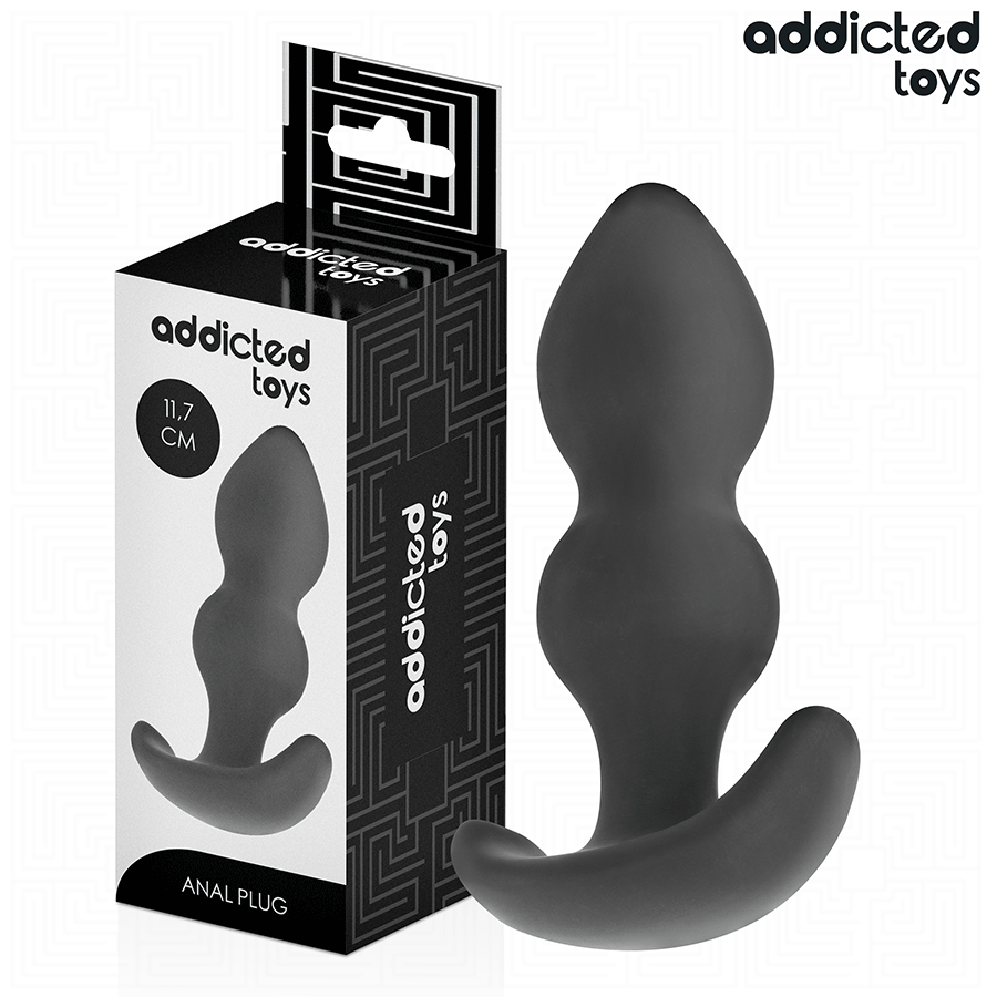 Plug Anal Silicona Talla L 11,7 Cm