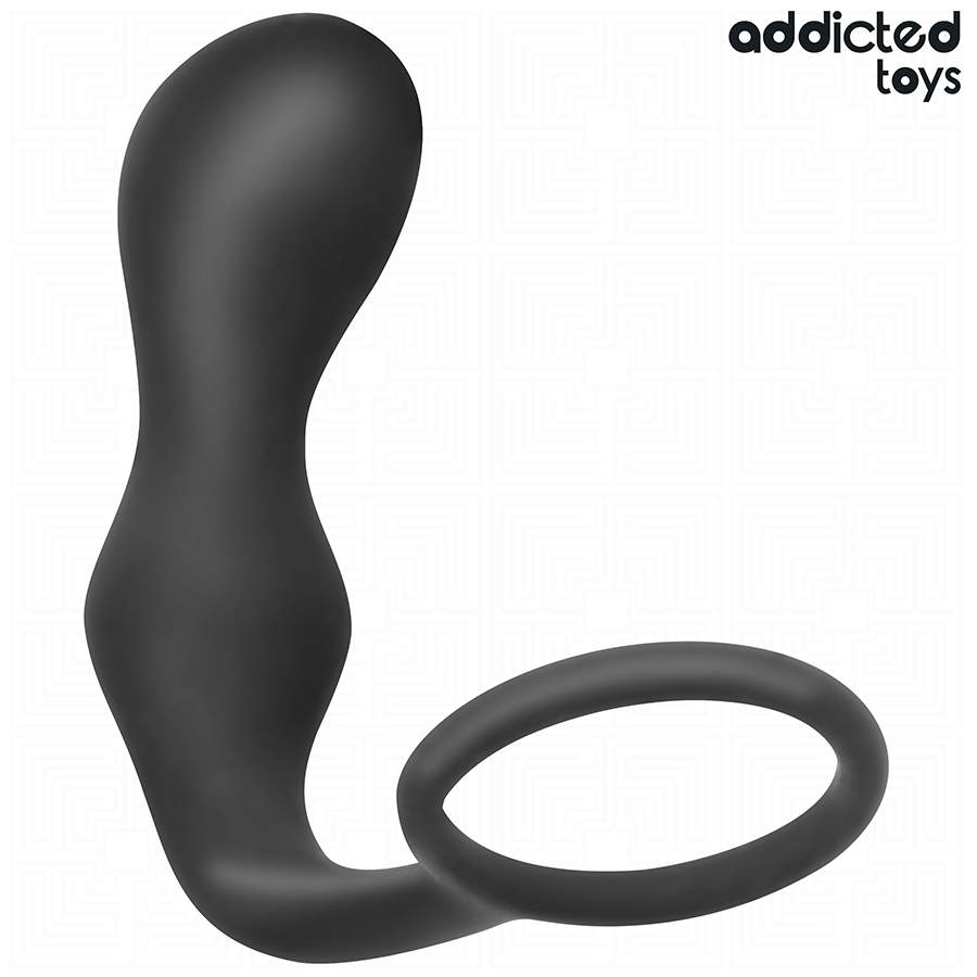 Plug Anal Con Anillo Silicona Modelo 3