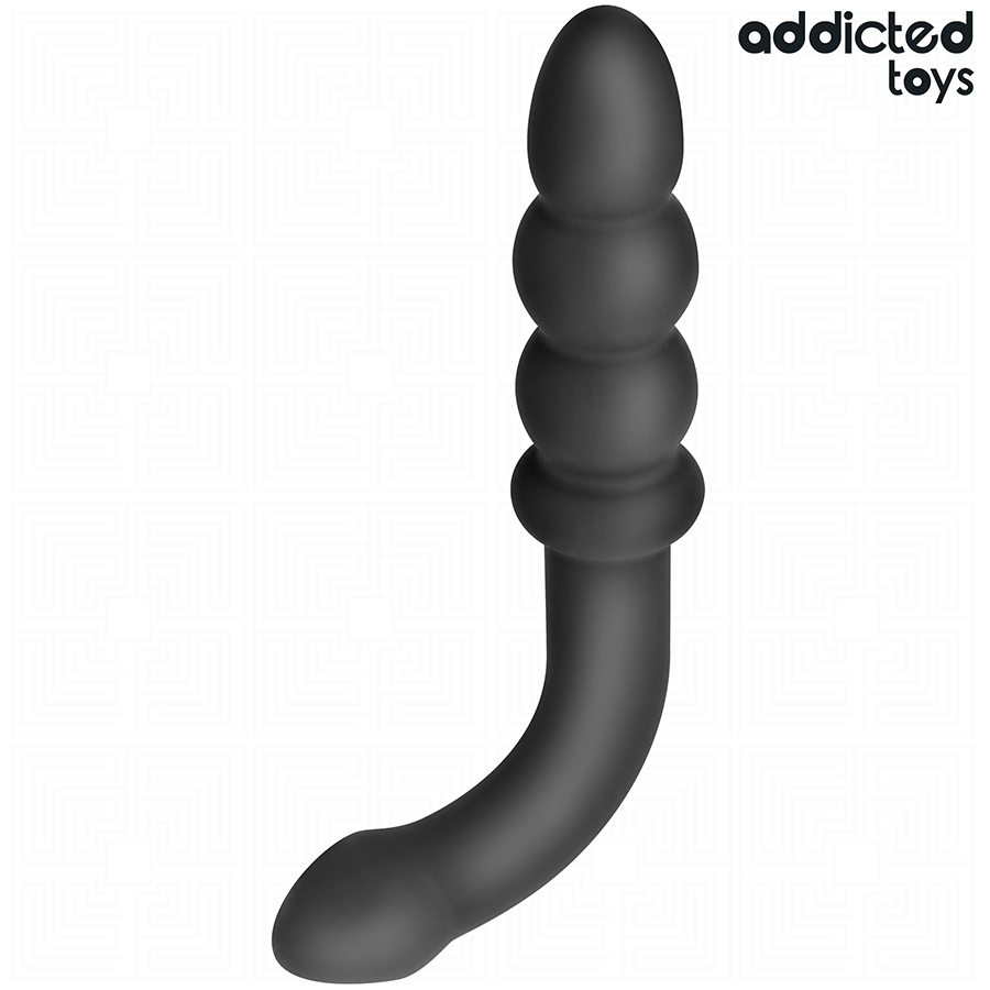 Masajeador Anal Doble Silicona 16,5 Cm
