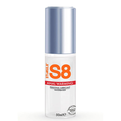S8 Lubricante Anal Efecto Calor 50 Ml